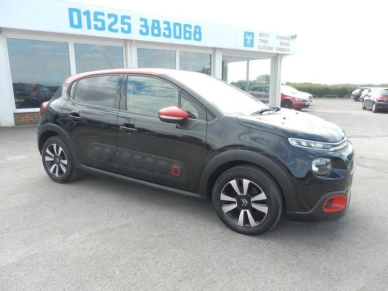Black Used 2017 Citroën C3 Flair Hatchback | £6,895 (Fair price) - Image 1/4