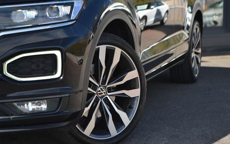 Used VW T-Roc R-line 150 HP (110 kW) 2020 Black SUV