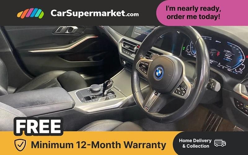 Used BMW 330e M Sport 292 HP (214 kW) 2021 Blue Estate