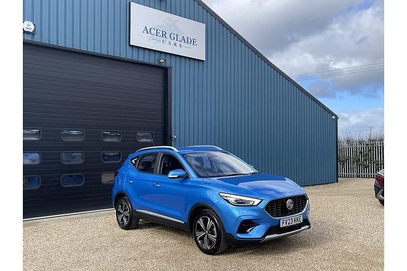 Used MG ZS Excite 106 HP (77 kW) 2023 Blue SUV
