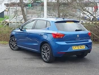 Used Seat Ibiza XCELLENCE Lux 110 HP (80 kW) 2023 Blue Hatchback
