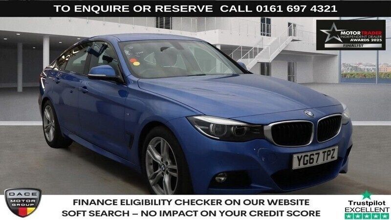 Blue Used 2017 BMW 330 M Sport Hatchback | £13,470 (Fair price) - Image 1/3