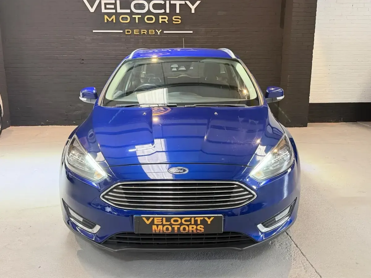 Used Ford Focus Titanium 2017 Blue Estate
