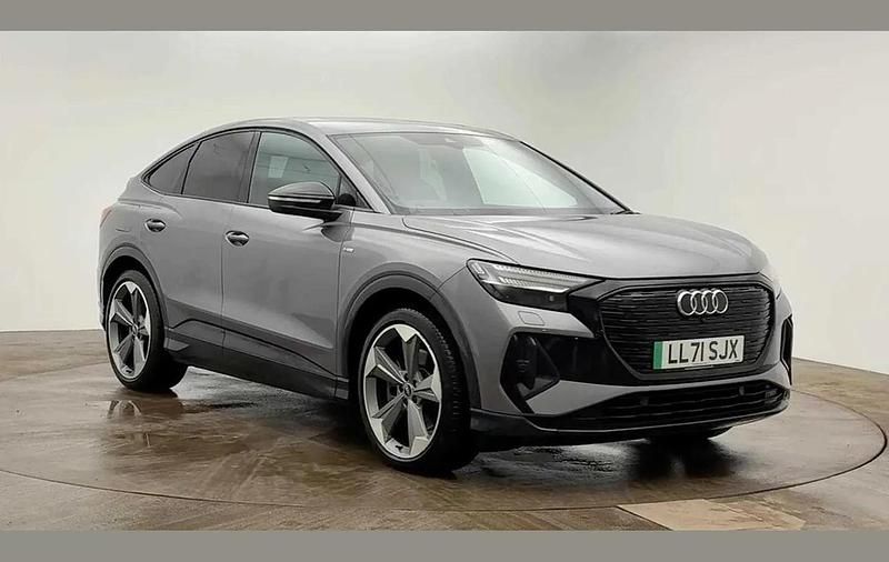 Used Audi Q4 Sportback e-tron Advanced Plus 150 kW (204 HP) 2021 Grey SUV