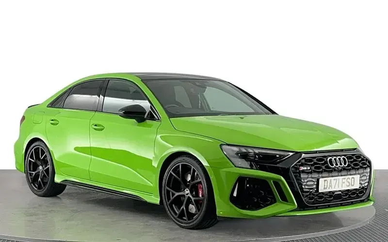Used Audi RS3 Business 400 HP (294 kW) 2021 Green Sedan