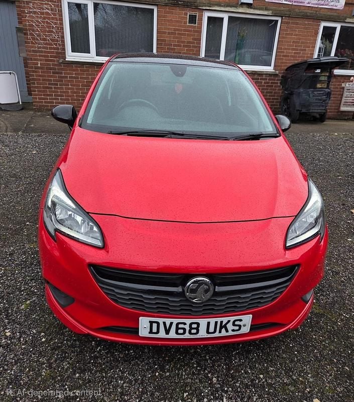 Used Vauxhall Corsa SRi 90 HP (66 kW) 2018 Red Hatchback