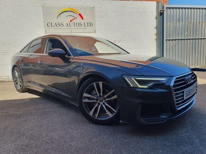 Grey Used 2019 Audi A6 S-Line Sedan | £16,222 (Fair price) - Image 1/4