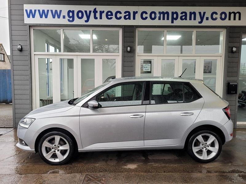 Used Skoda Fabia SE L 75 HP (55 kW) 2018 Silver Hatchback