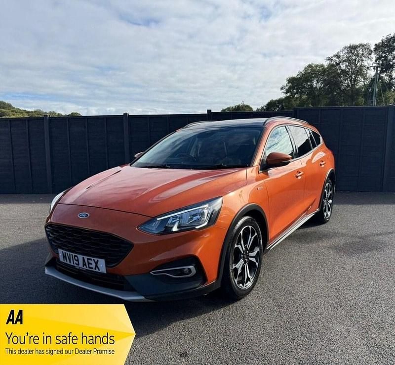 Orange Used 2019 Ford Focus Active X Estate | £12,795 (Fair price) - Image 1/4