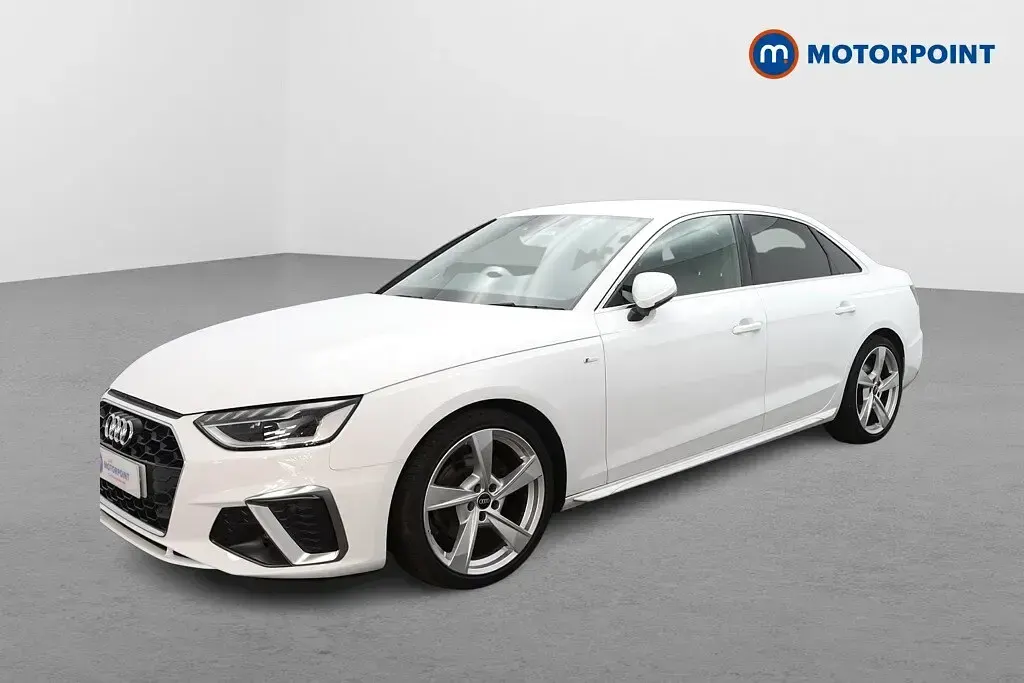 Used Audi A4 S-Line 2023 White Sedan