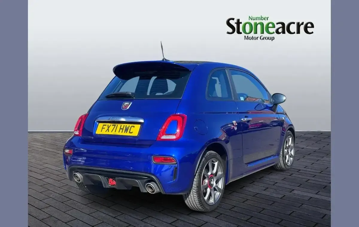 Used Abarth 595 145 HP (106 kW) 2021 Blue Hatchback
