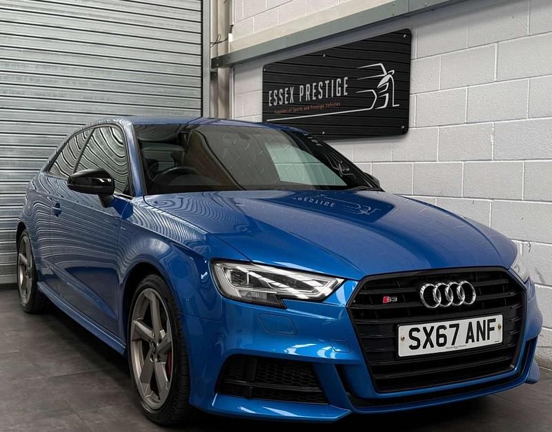 Used Audi S3 Sportback Black Edition 2018 Blue Hatchback