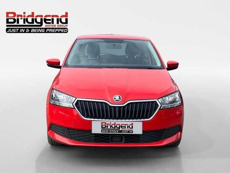 Used Skoda Fabia 2019 Red Hatchback
