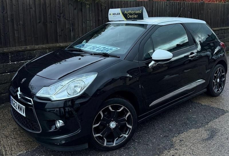 Black Used 2013 Citroën DS3 Hatchback | £1,495 (Good price) - Image 1/4