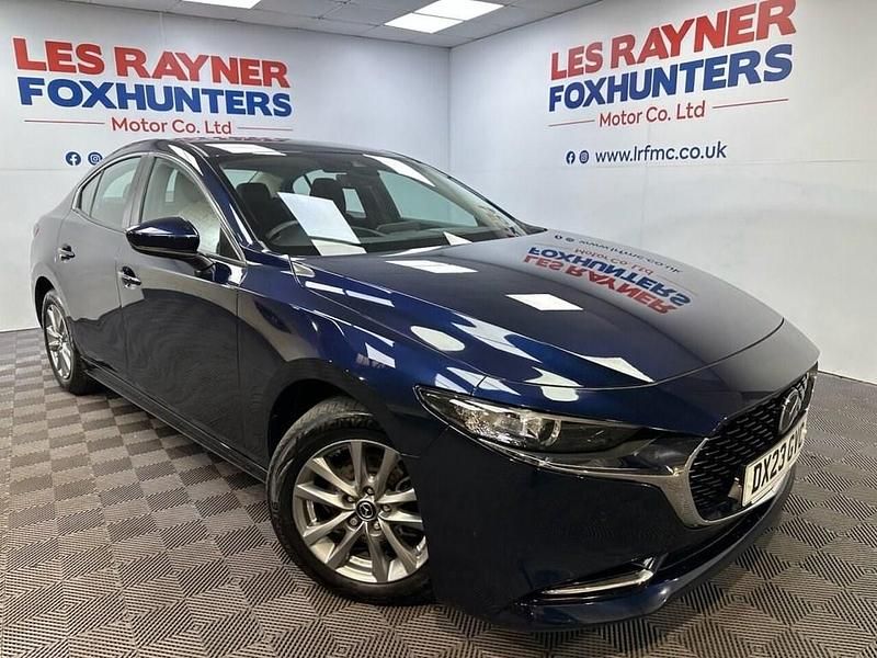 Blue Used 2023 Mazda 3 Sedan | £12,999 (Good price) - Image 1/4