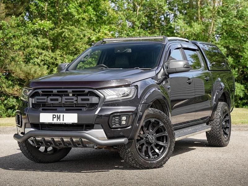 Black Used 2022 Ford Ranger Wildtrack Pickup | £23,990 (Fair price) - Image 1/4