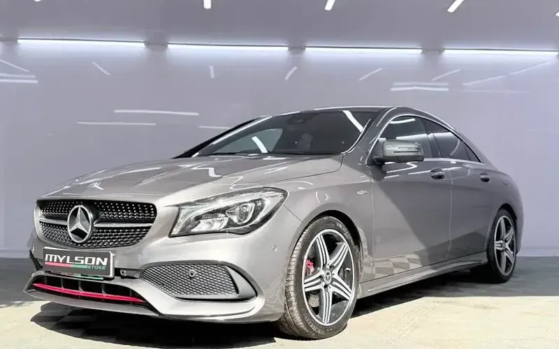 Used Mercedes CLA250 AMG 218 HP (160 kW) 2016 Grey Coupe