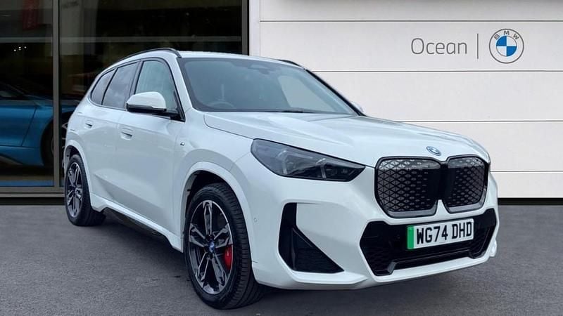 White Used 2025 BMW iX1 M Sport SUV | £35,950 (A bit pricey) - Image 1/4