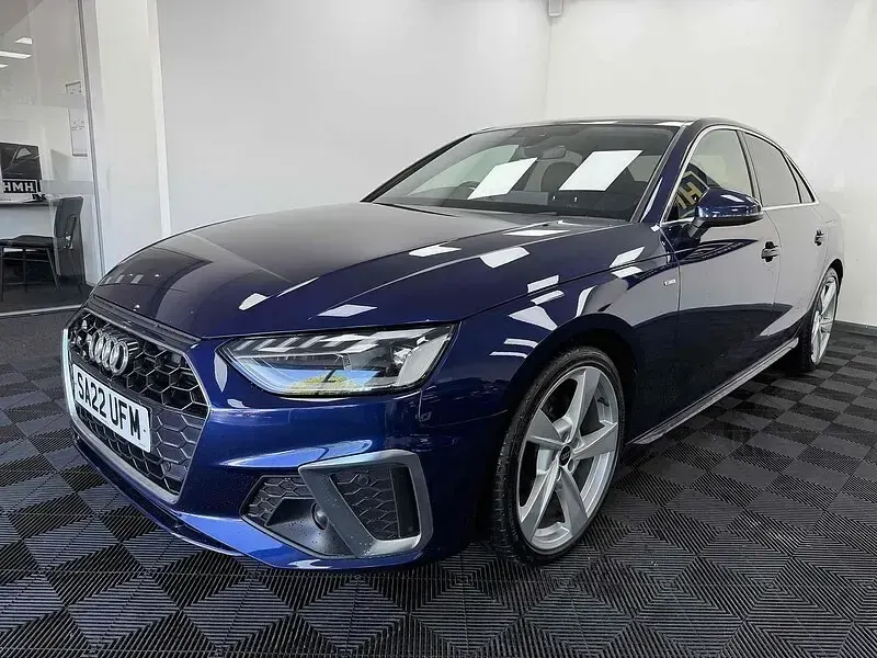 Used Audi A4 S-Line 2022 Blue Sedan