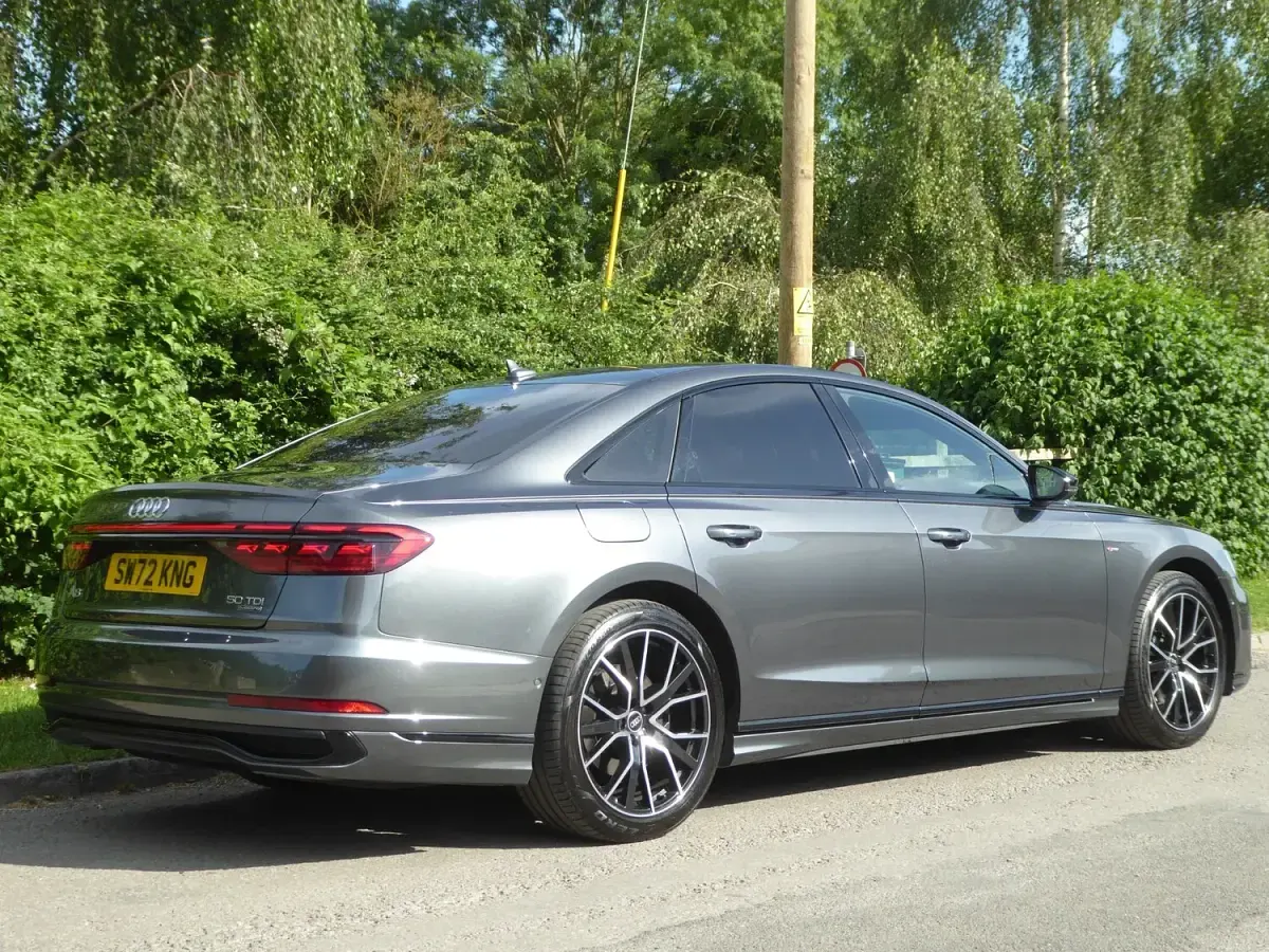 Used Audi A8 Black Edition 286 HP (210 kW) 2023 Grey Sedan