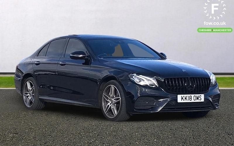 Black Used 2018 Mercedes E220 AMG Line Premium Sedan | £19,899 (Super price) - Image 1/4
