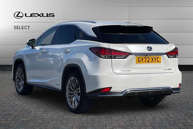 Used Lexus RX450h 313 HP (230 kW) 2022 White SUV