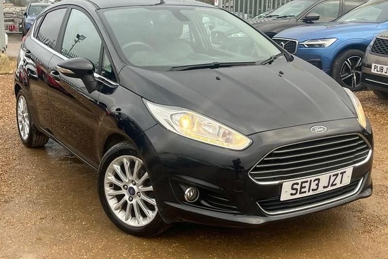 Used Ford Fiesta Titanium X 125 HP (91 kW) 2013 Black Hatchback