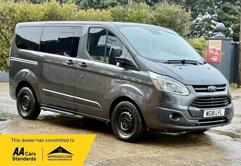 Used Ford Tourneo Custom Zetec 2018 Grey Van