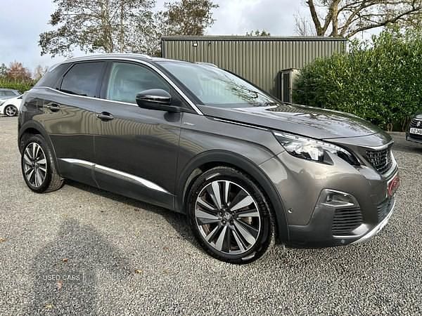 Grey Used 2019 Peugeot 3008 Premium Hatchback | £13,490 (Fair price) - Image 1/4