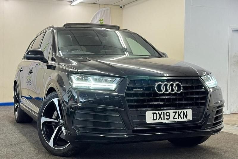 Black Used 2019 Audi Q7 Black Edition SUV | £24,995 (Good price) - Image 1/1