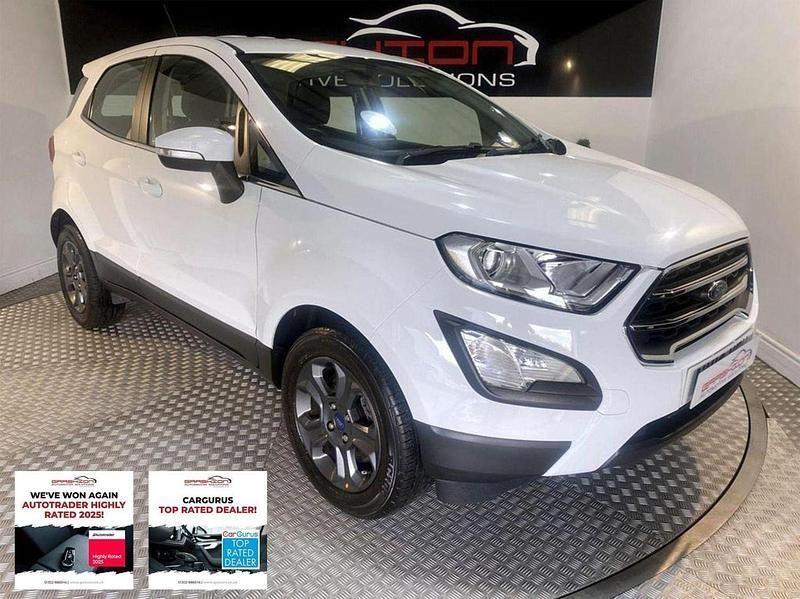 White Used 2019 Ford Ecosport Zetec SUV | £8,990 (Fair price) - Image 1/3