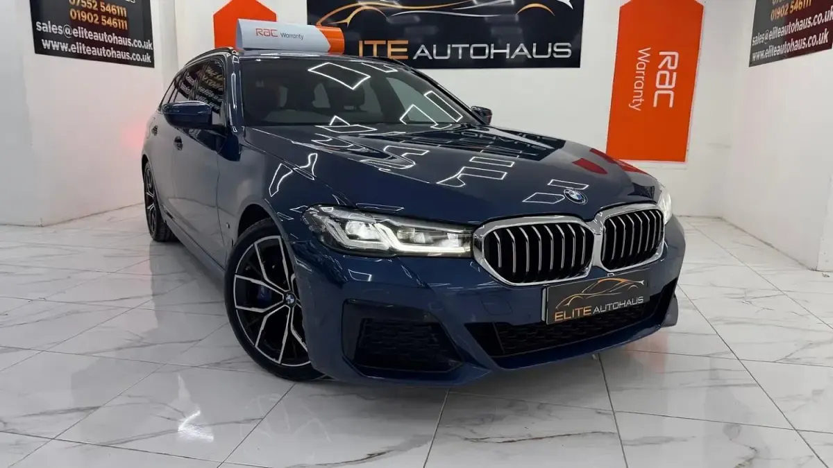 Used BMW 530 M Sport 2022 Blue Estate