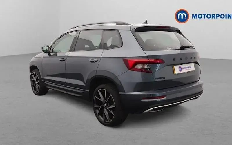 Used Skoda Karoq SportLine 150 HP (110 kW) 2021 Grey SUV