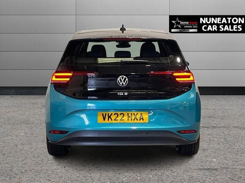 Used VW ID.3 Pro Performance 150 kW (204 HP) 2022 Blue Hatchback