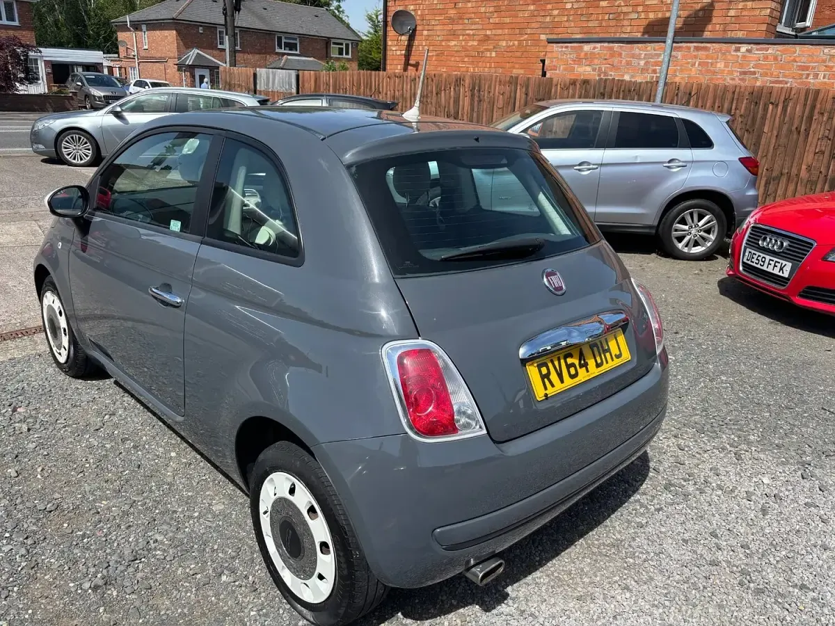 Used Fiat 500 69 HP (50 kW) 2014 Grey Hatchback