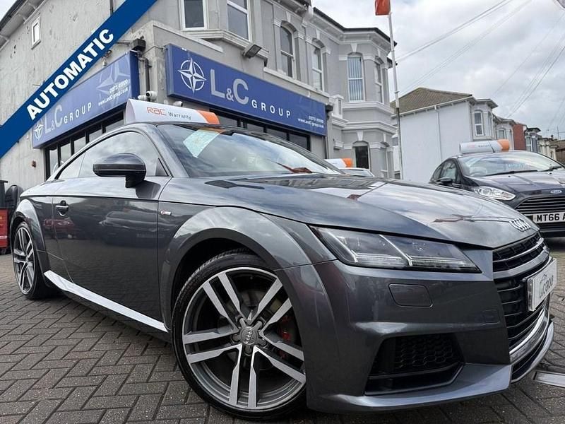 Grey Used 2017 Audi TT S-Line Coupe | £15,690 (Good price) - Image 1/4