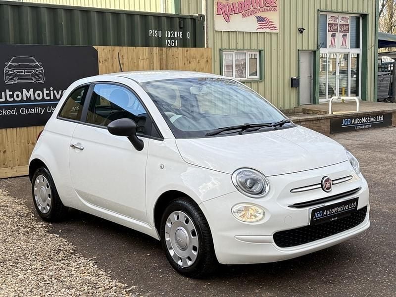 Used Fiat 500 Pop 69 HP (50 kW) 2017 White Hatchback