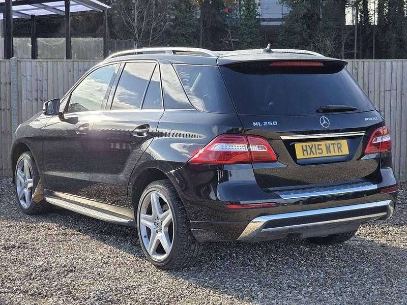 Used Mercedes ML250 AMG line 204 HP (150 kW) 2015 Black SUV