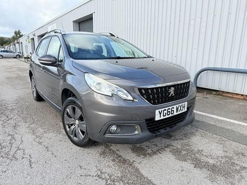 Grey Used 2017 Peugeot 2008 Active SUV | £5,850 (Fair price) - Image 1/4