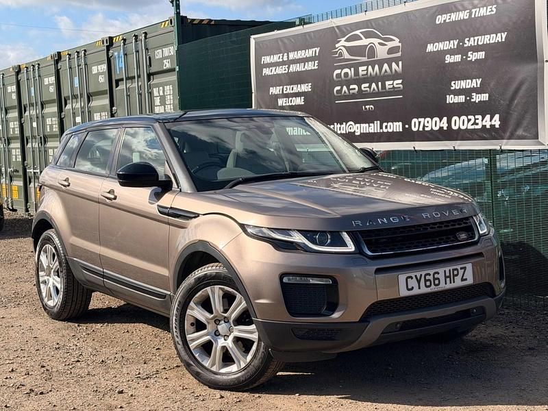 Used Land Rover Range Rover evoque SE 2017 Brown Estate