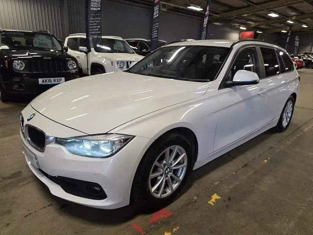 Used BMW 320 Efficient Dynamics 163 HP (119 kW) 2016 White Estate