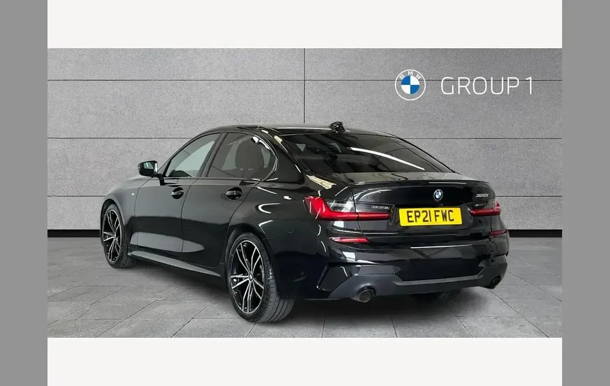 Used BMW 320 M Sport 184 HP (135 kW) 2021 Black Sedan
