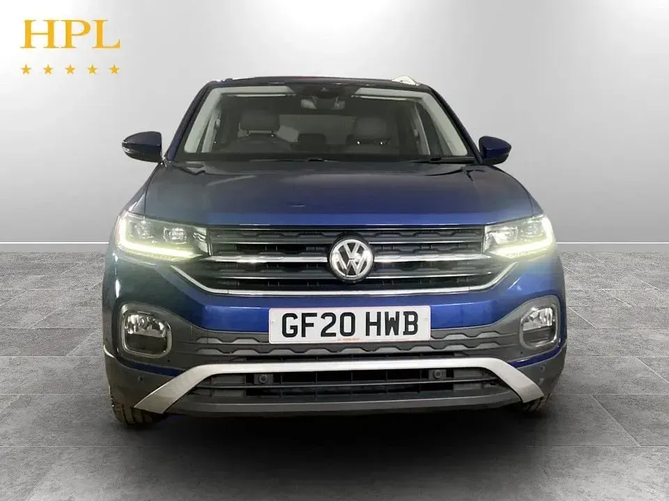 Used VW T-Cross SEL 115 HP (84 kW) 2020 Blue SUV