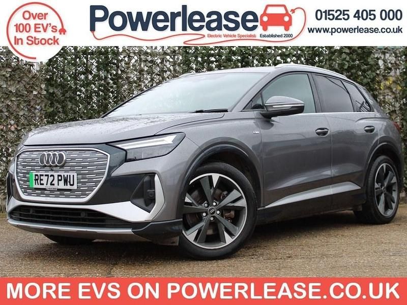 Used Audi Q4 e-tron S-Line 150 kW (204 HP) 2022 Grey SUV