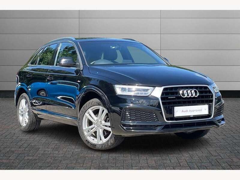 Black Used 2018 Audi Q3 S-Line SUV | £12,490 (Fair price) - Image 1/4