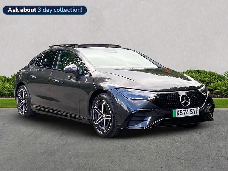 Grey Used 2024 Mercedes EQE350 AMG line Sedan | £48,881 - Image 1/4