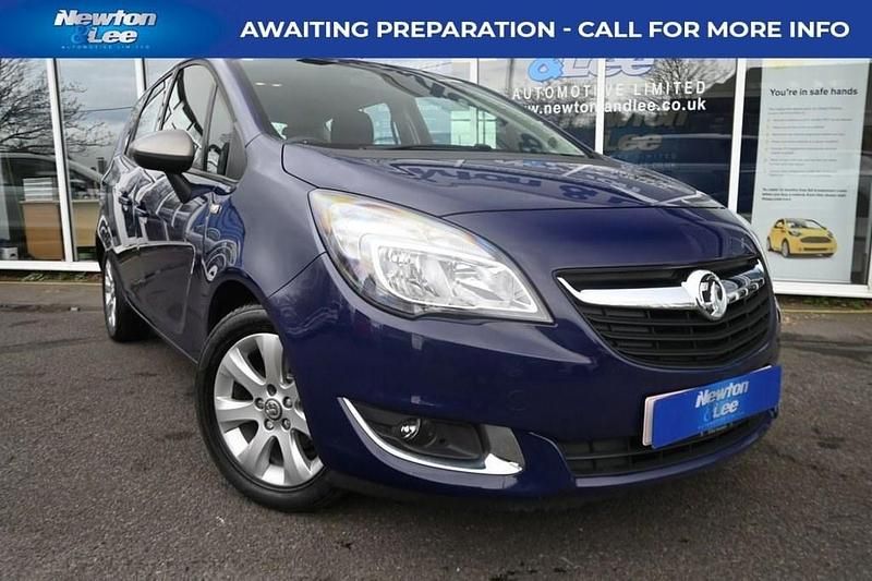 Used Vauxhall Meriva 100 HP (73 kW) 2017 Blue MPV