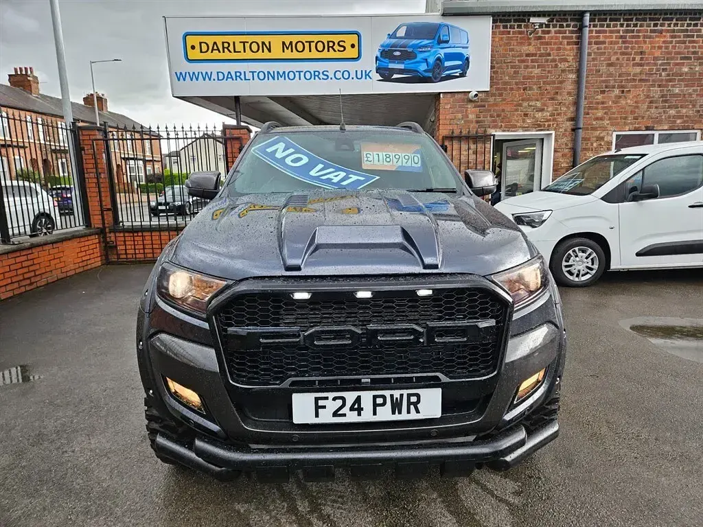 Begagnad Ford Ranger Wildtrack 200 HK (147 kW) 2017 Grå Pickup