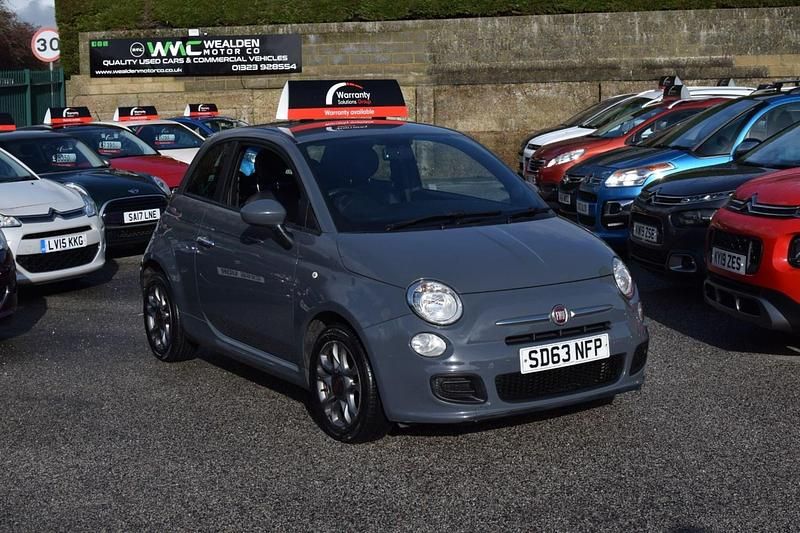 Used Fiat 500 S 69 HP (50 kW) 2013 Grey Hatchback
