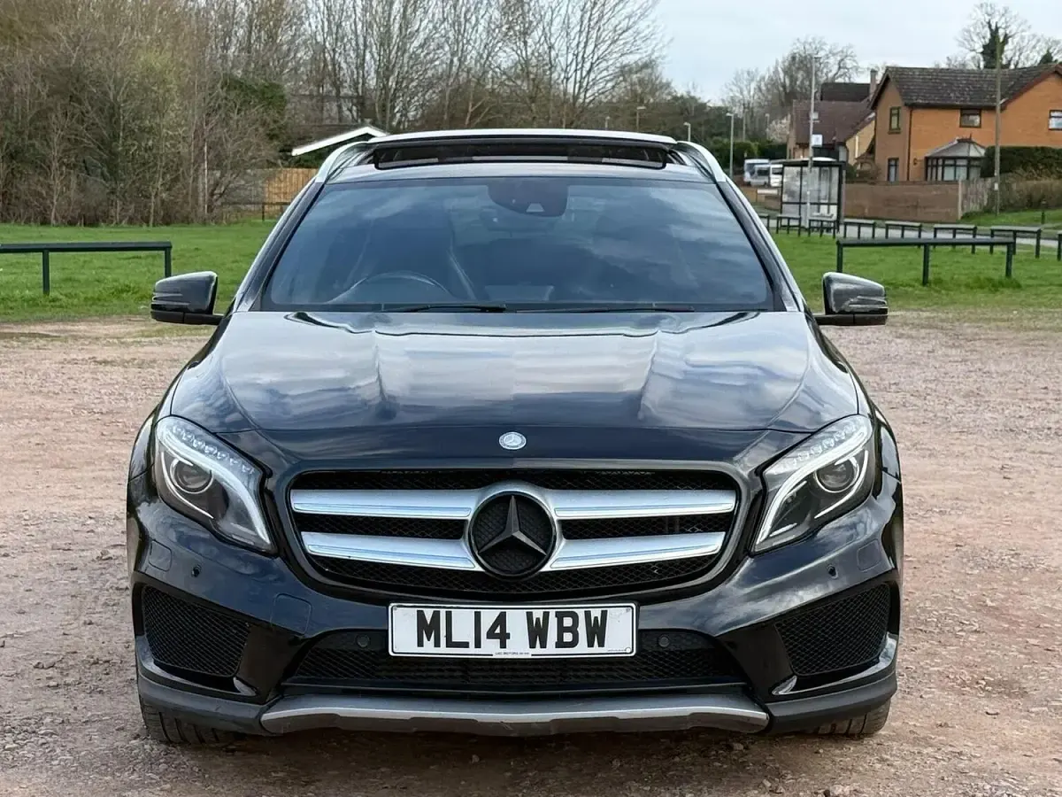 Used Mercedes GLA220 AMG line 170 HP (125 kW) 2014 Black SUV